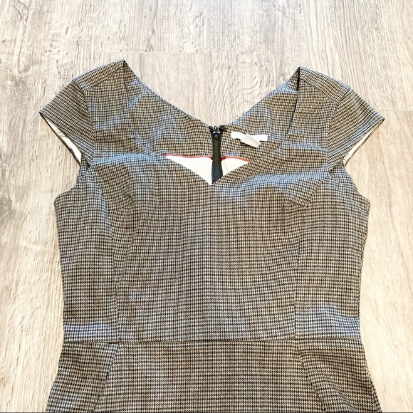 H&M Tweed Print Fitted Dress - Picture 3 of 7